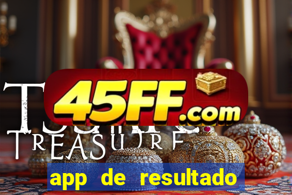 app de resultado de jogos